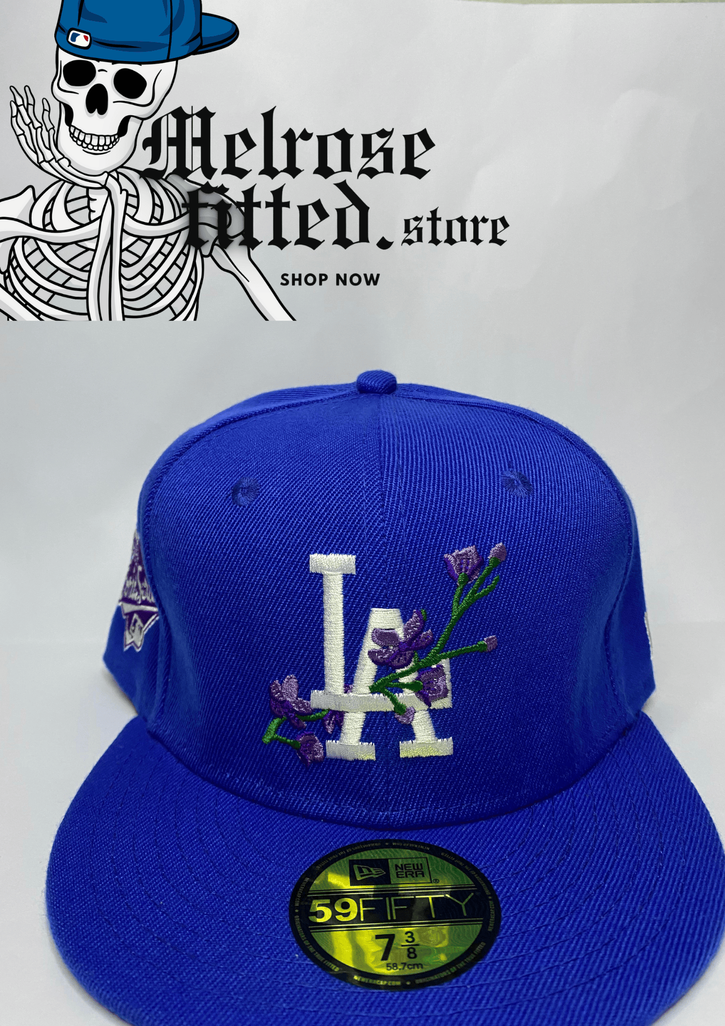 Los Angeles Dodgers Bloom Royal 59FIFTY