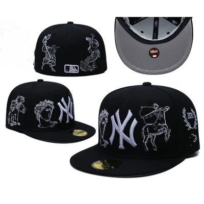 New York Yankees MLB Mythical 59FIFTY Black Fitted