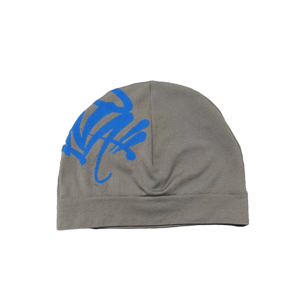 Syna World Logo Grey&Blue Skull Cap