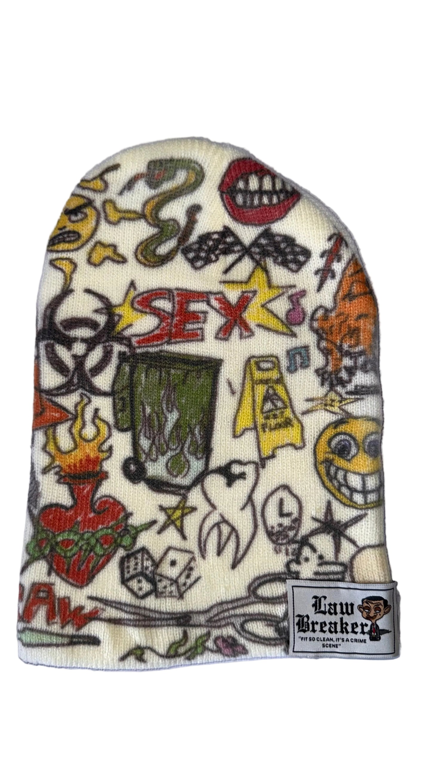 Law Breaker Controlled Chaos Beanie