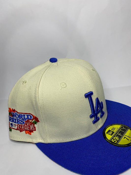 Los Angeles Blue and White Dodgers 59FIFTY