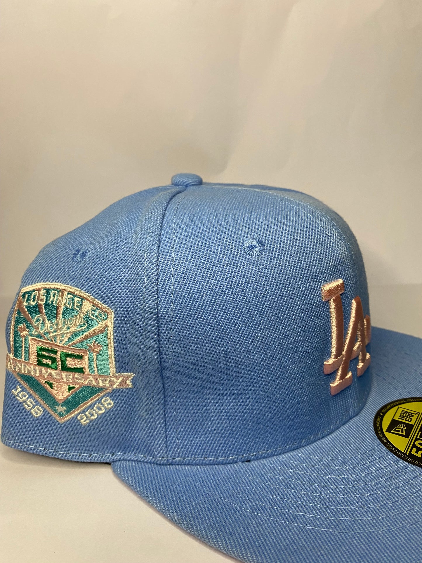 Los Angeles Dodgers Palm Tree Candy Sky Blue 59FIFTY
