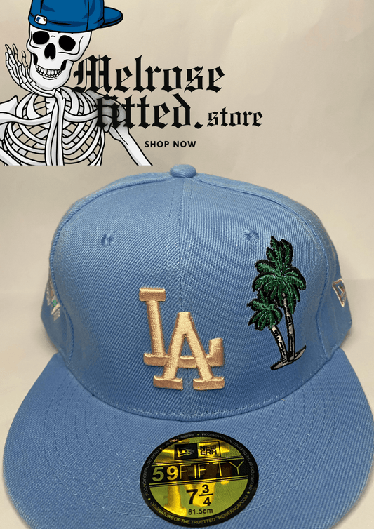 Los Angeles Dodgers Palm Tree Candy Sky Blue 59FIFTY