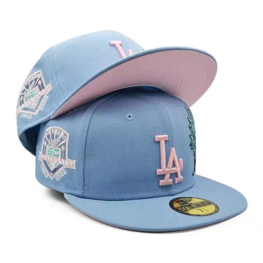Los Angeles Dodgers Palm Tree Candy Sky Blue 59FIFTY
