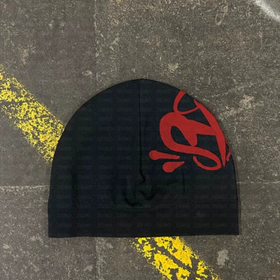 Syna World Black&Red Skull Cap